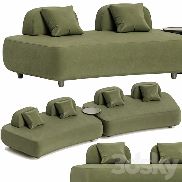 Art Nova - Curve Sofa Free Download