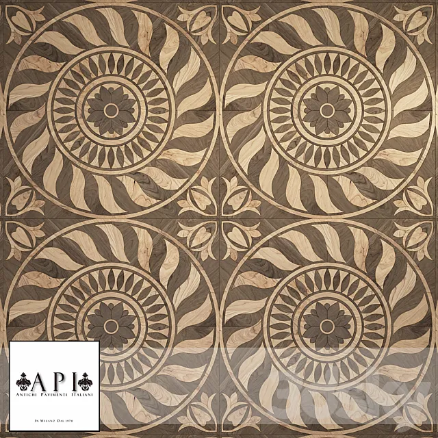 Art parquet 4 3D Model