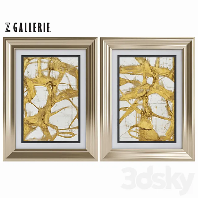 Art positive flow 3D Model