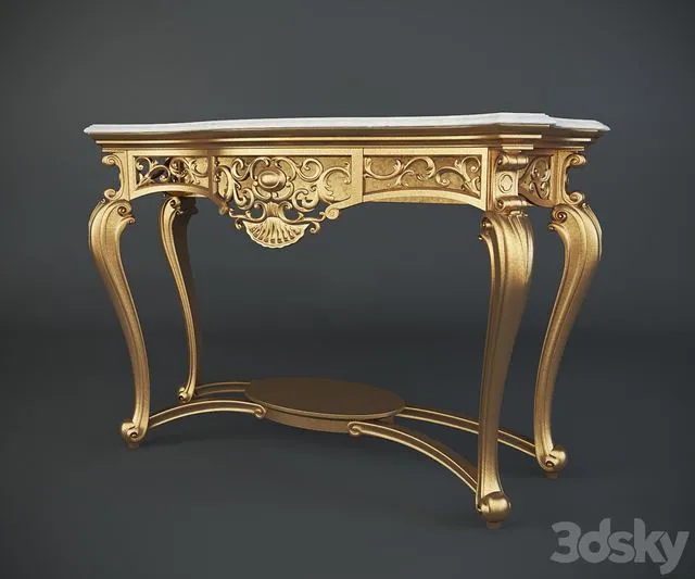 Art shell. 1145 BOEMIAMARMO VOLPI 3D Model