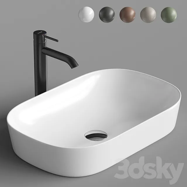 ArtCeram GHOST 65 GHL002 3D Model