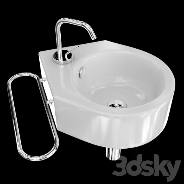 Artceram Modula Mini washbasin 3DModel