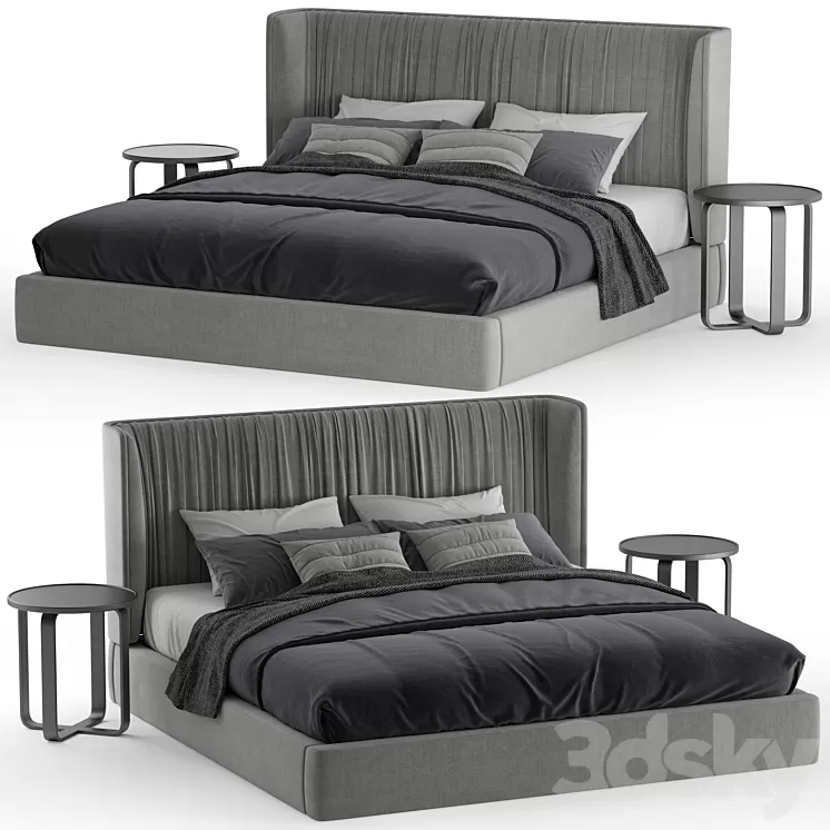 Arte Brotto PRINCIPE bed 3D Model Free