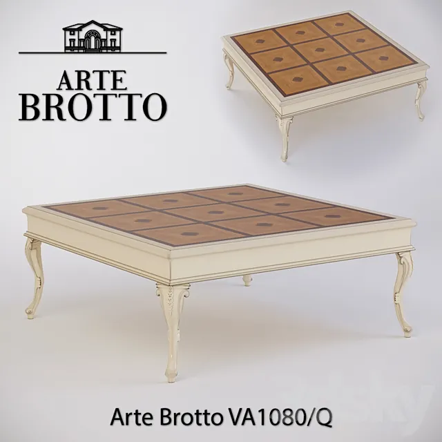 Arte Brotto VA1080 _ Q Table 3D Model