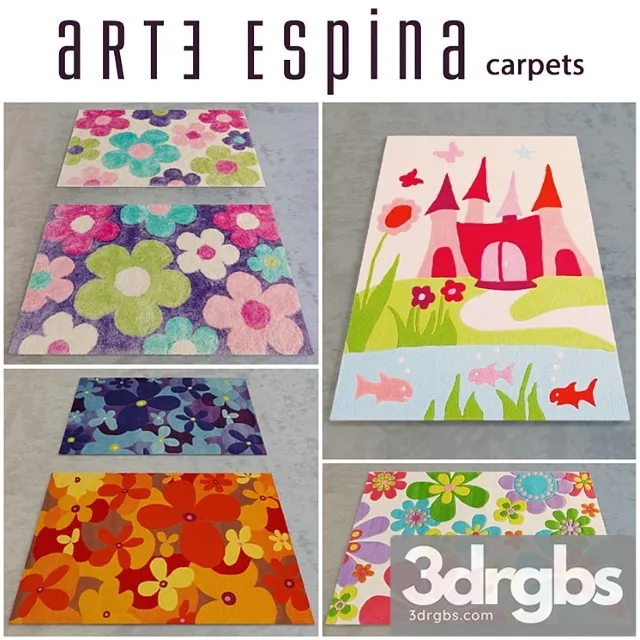 Arte Espina Carpets 3D Model Free