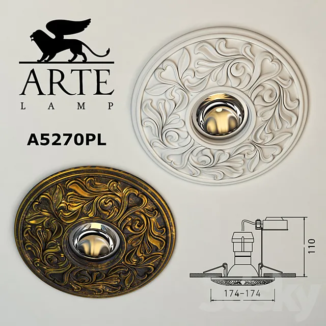 ARTE LAMP A5270PL 3DModel