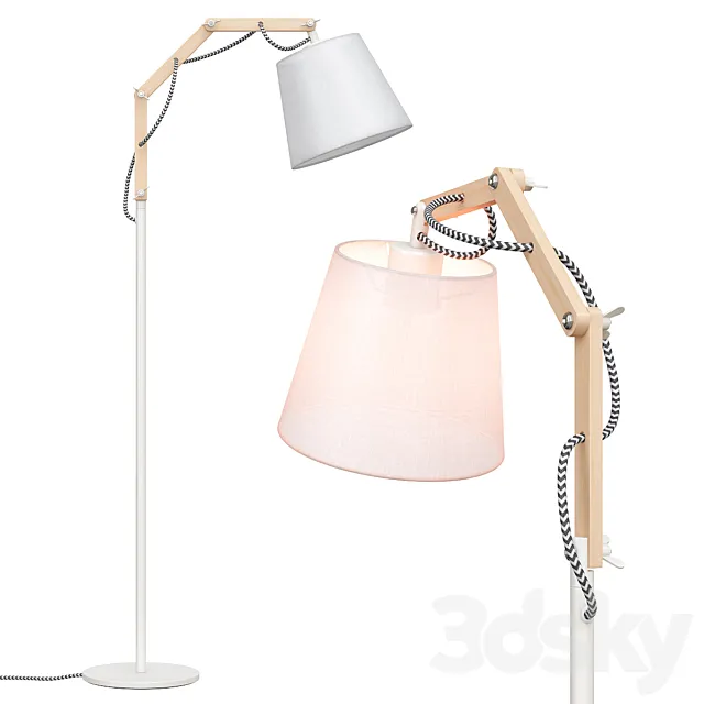 Arte Lamp A5700PN-1WH Pinoccio 3D Model