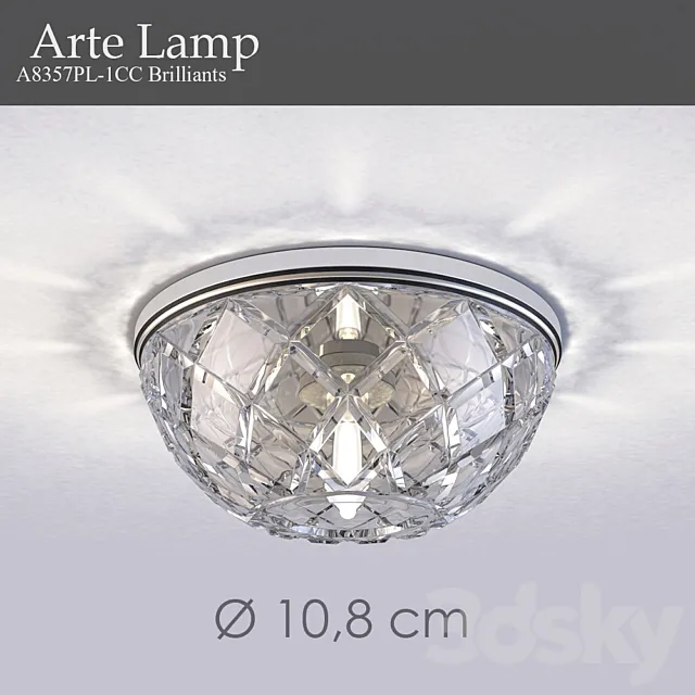 Arte Lamp A8357PL-1CC Brilliants 3DModel