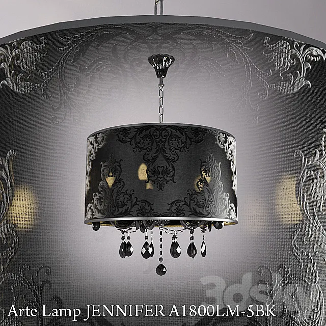 Arte Lamp JENNIFER A1800LM-5BK 3DModel