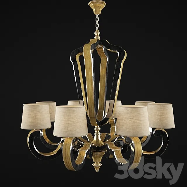 ARTE VENEZIANA ILLUMINAZIONE 700 LD170 _ 8 3D Model