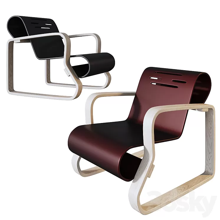 Artek 41 PAIMIO | Armchair 3D Model