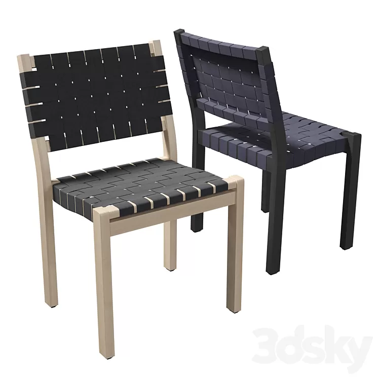 Artek - Chair 611 3D Model