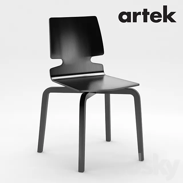 Artek HK 001 Chair 3D Model