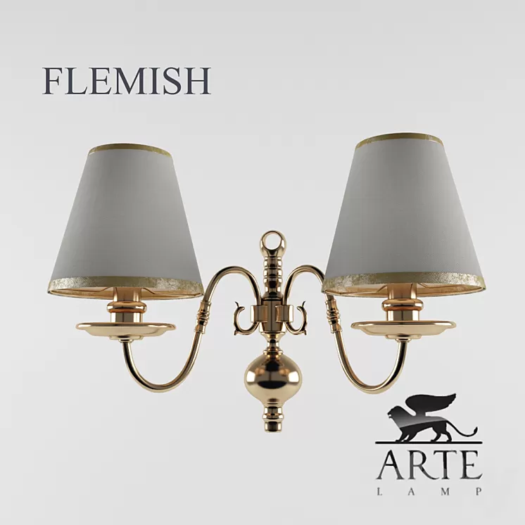 Artelamp Flemish A1020ap-2ab 3D Model