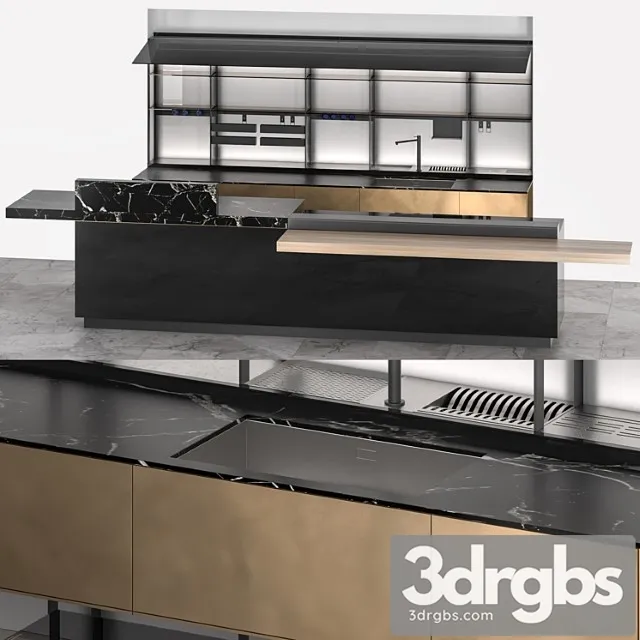 Artematica Distressed Brass 3D Model Free