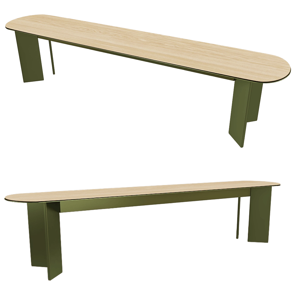 Artemide - Bench Croma 3D Model