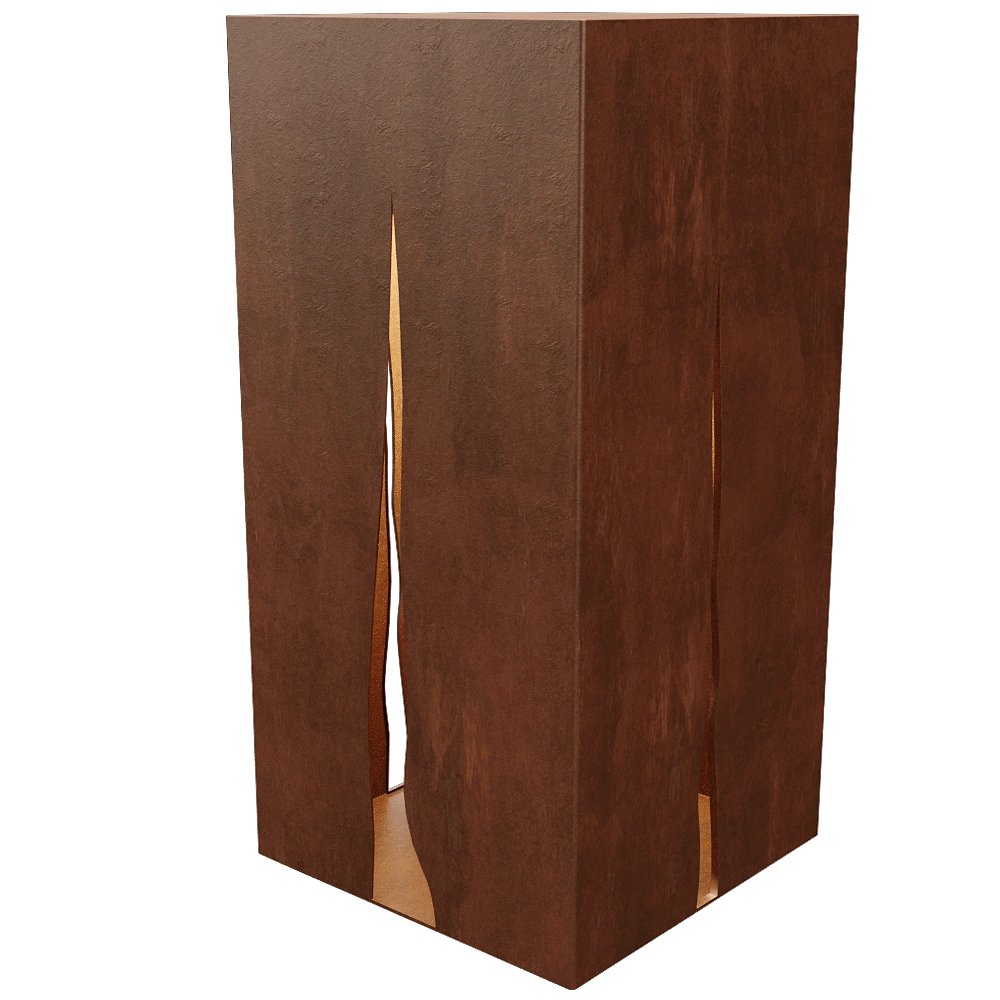 Artemide - Floor lamp Granito 60 Rust 3D Model