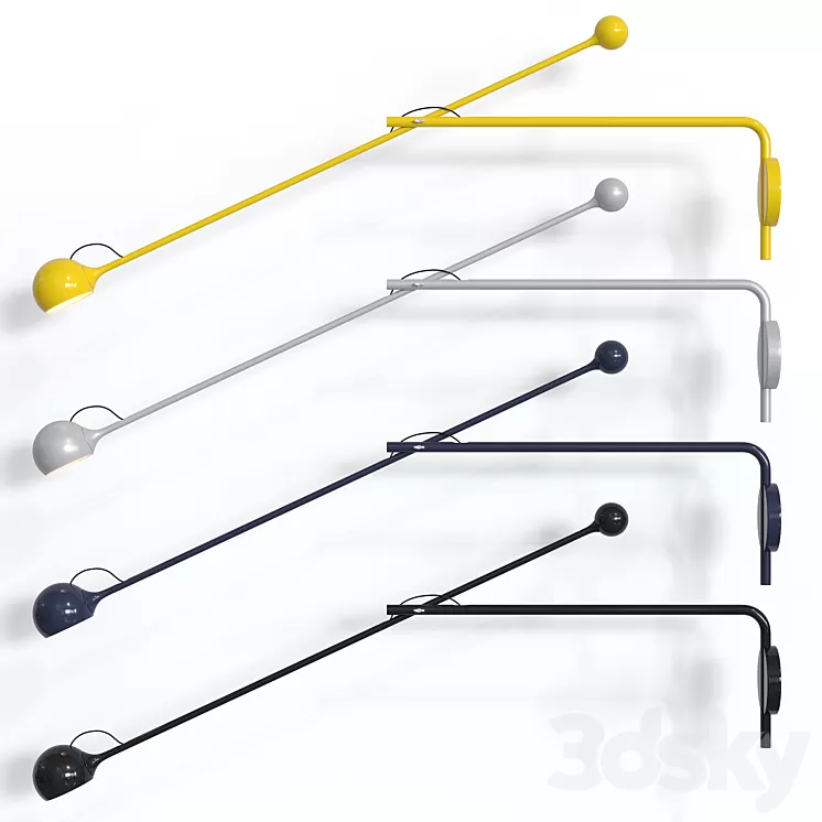 Artemide IXA-Wall L 3D Model