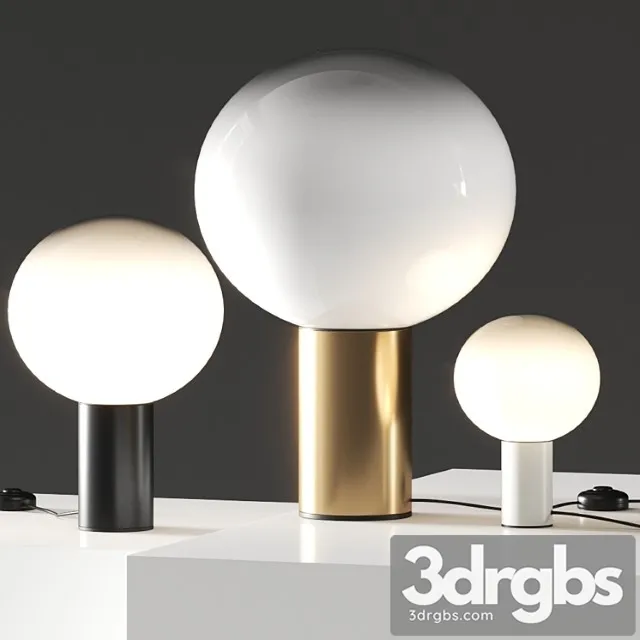 Artemide Laguna Table Lamps 3D Model Free