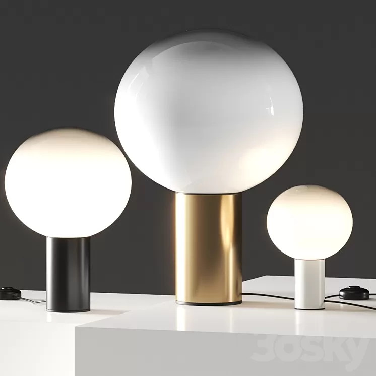 Artemide Laguna Table Lamps 3D Model