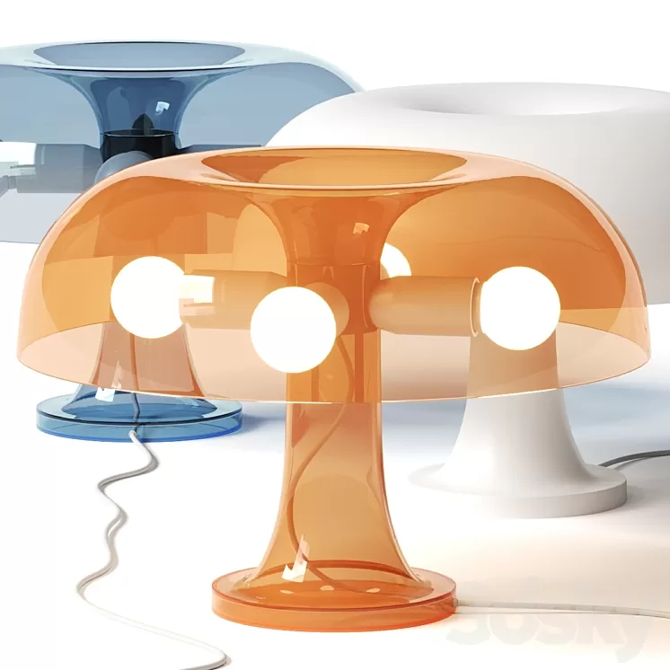Artemide Nessino Table Lamp 3D Model