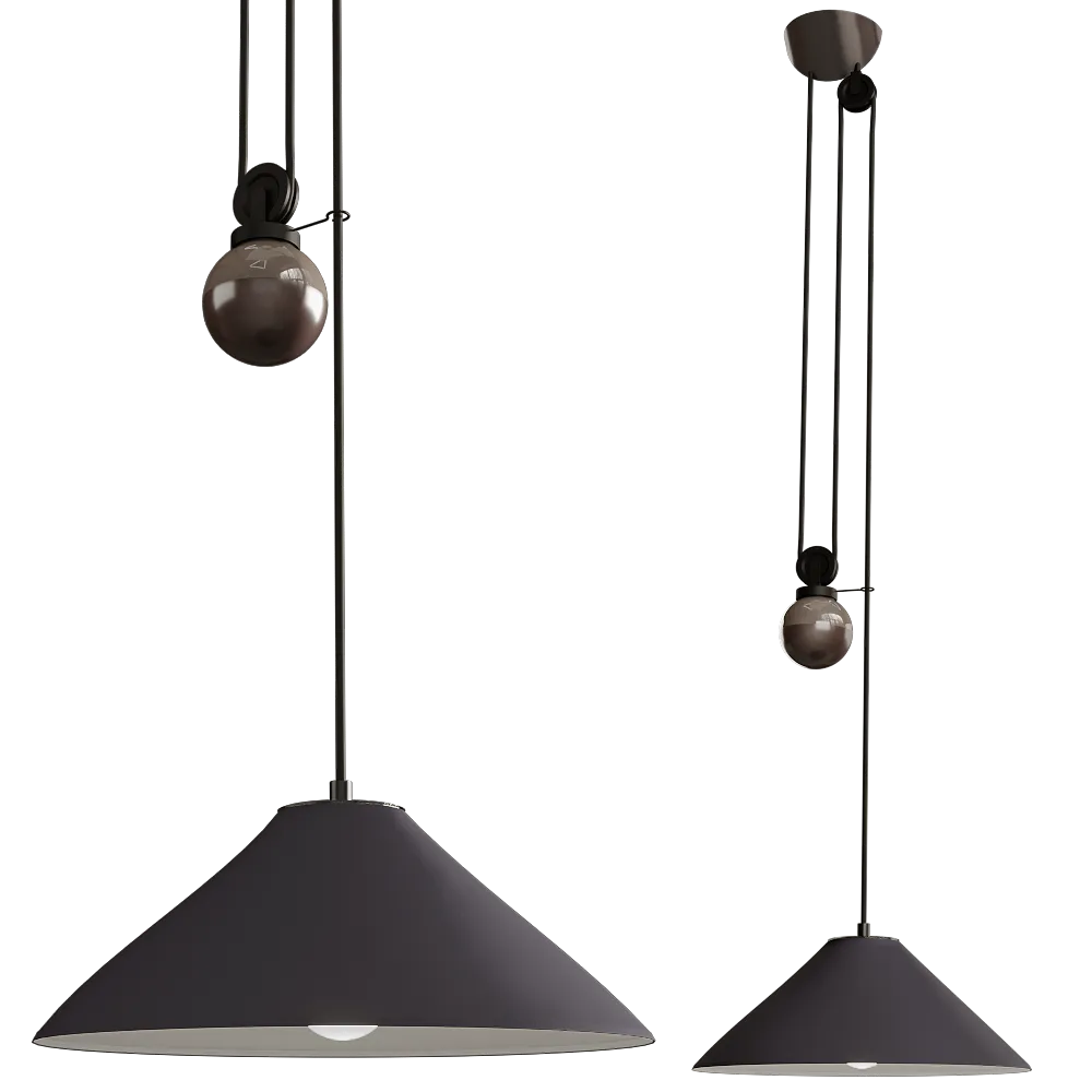 Artemide - Pendant lamp Aggregato 3D Model