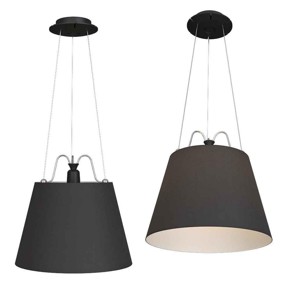 Artemide - Pendant lamp Tolomeo Mega 3D Model