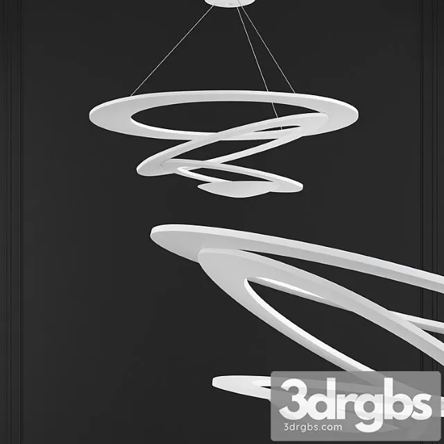 Artemide Pirce Pendant Lamp 3D Model Free