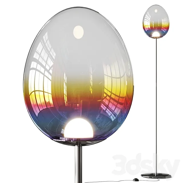 Artemide Stellar Nebula Floor Lamp 3D Model