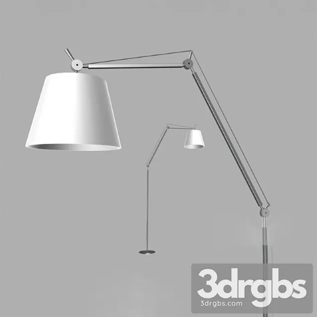 Artemide Tolomeo Mega 3D Model Free