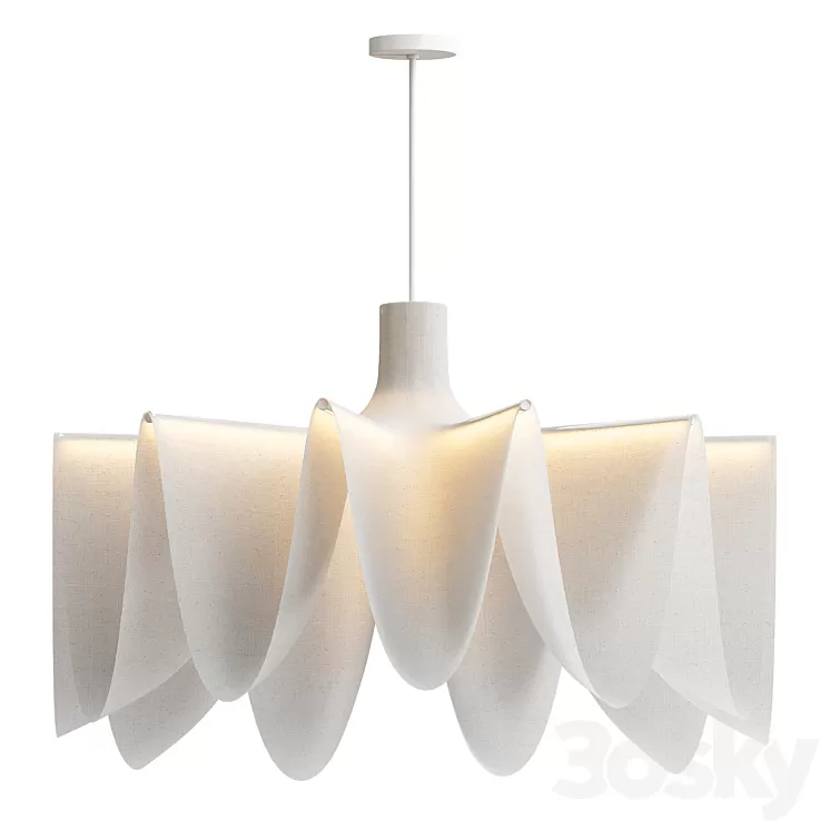 Artemide VEIL pendant lamp 3D Model Free Download