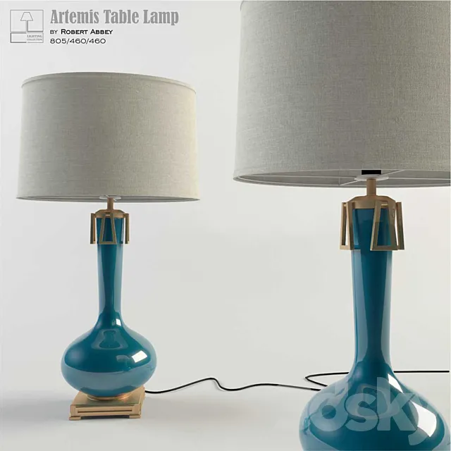 Artemis Table Lamp 3D Model
