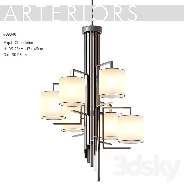 ARTERIORS _ Elijah Chandelier 3D Model