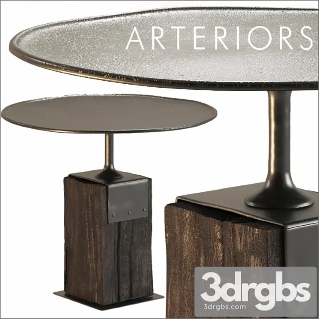 Arteriors Anvil Entry Table 3D Model Free