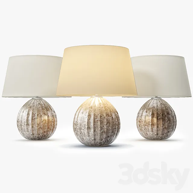 Arteriors Edaline Lamp 3D Model
