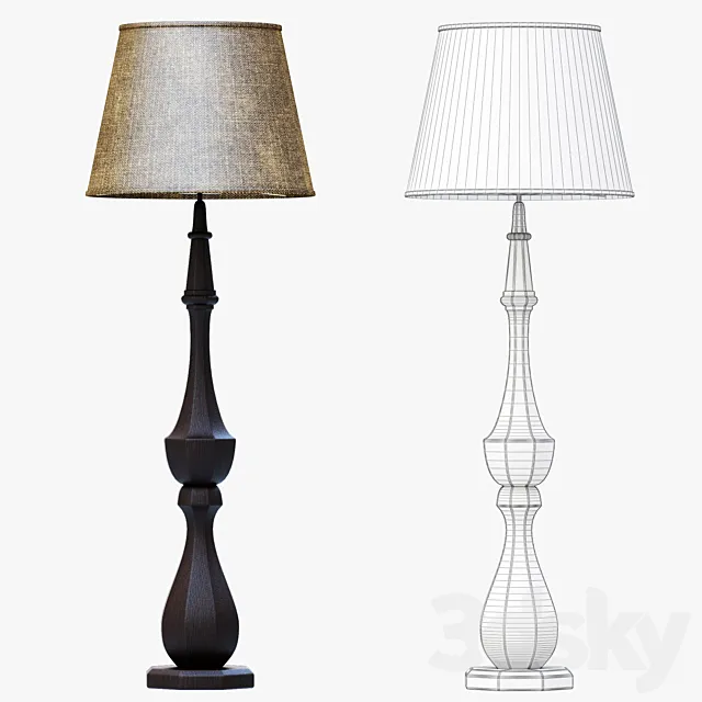 Arteriors Ellington Floor Lamp 3DModel