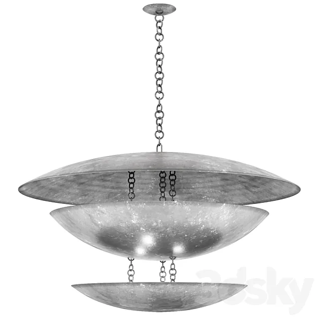 Arteriors Home Florko SILVER LEAF 3DModel