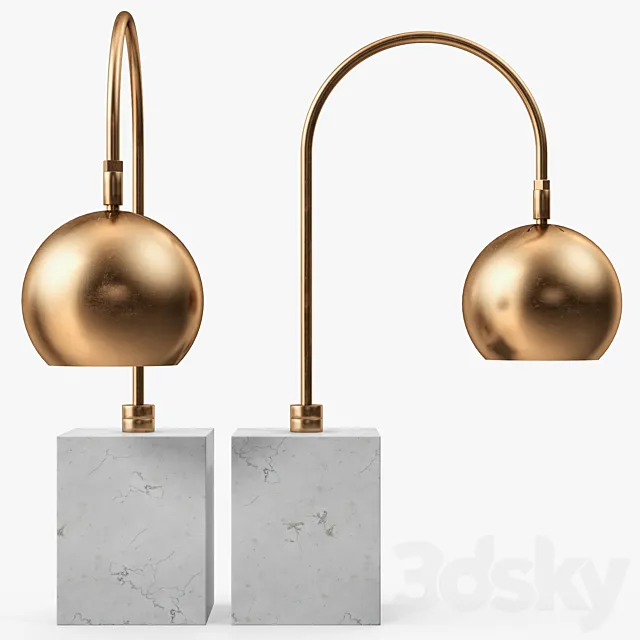 Arteriors Home – Jana desk lamp 3D Model