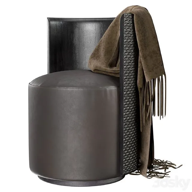 Arteriors Hoover Chair 3D Model