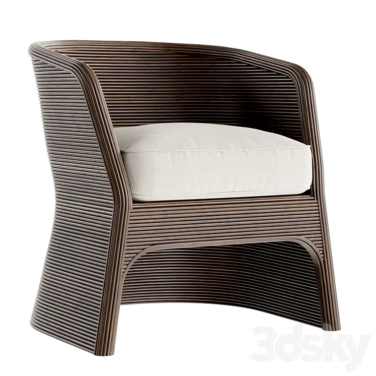 Arteriors Itiga Chair 3D Model Free
