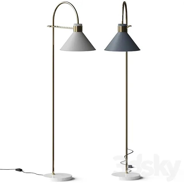 Arteriors Lane Floor Lamp 3DModel