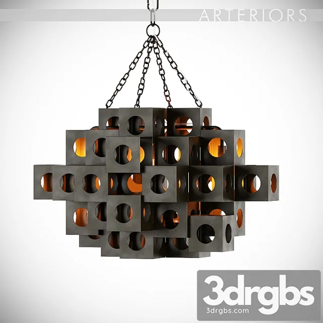 Arteriors Matthew Pendant 1 3D Model Free