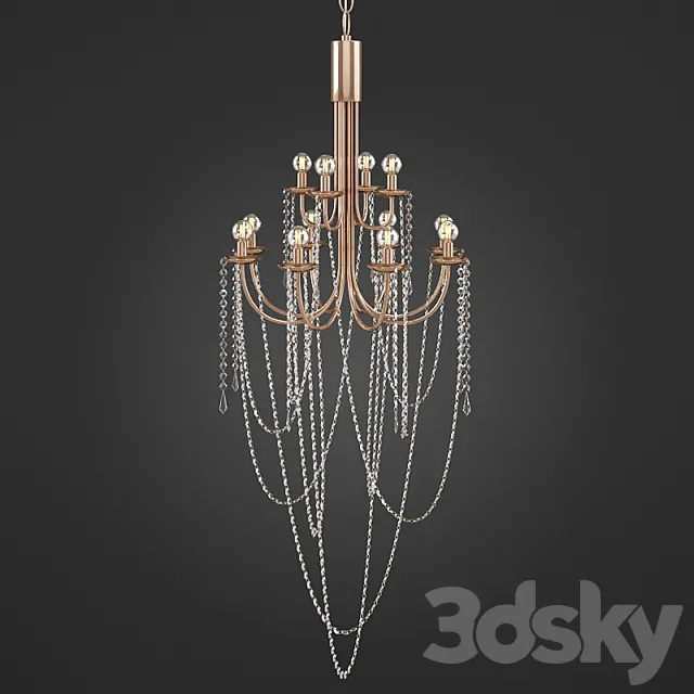 Arteriors – Mirabelle chandelier 3DModel