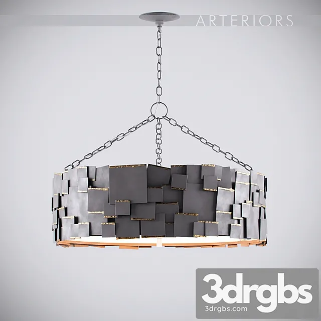 Arteriors Monty Chandelier 2 3D Model Free