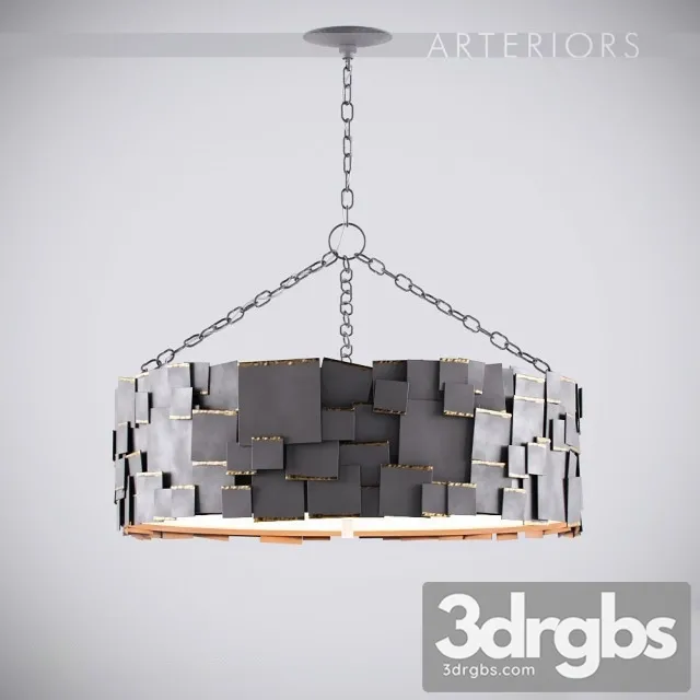 Arteriors Monty Chandelier 3D Model Free
