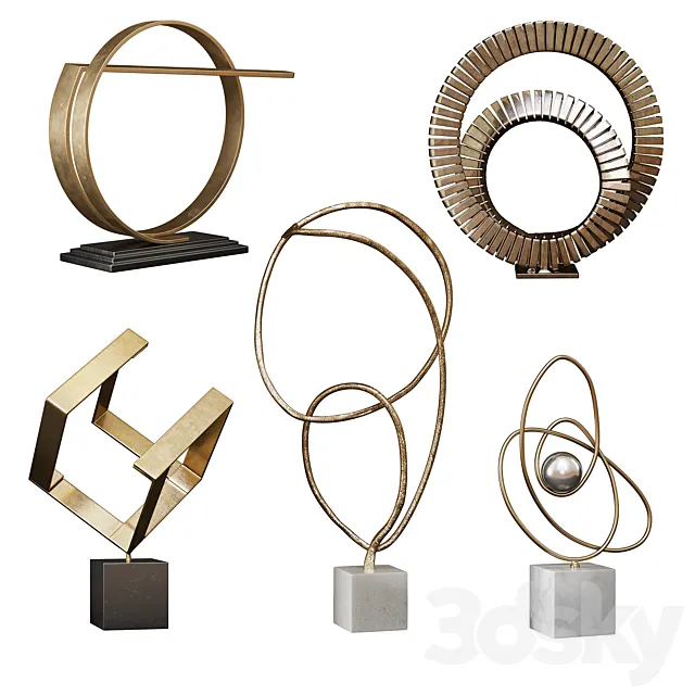 Arteriors Sculptures Set 3 Free Download