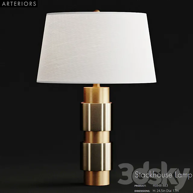 ARTERIORS Stackhouse Lamp 3D Model