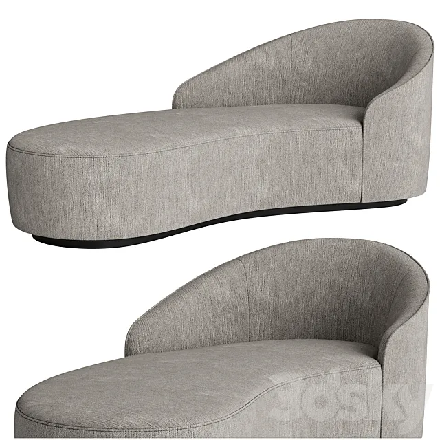 Arteriors turner chaise 3DModel