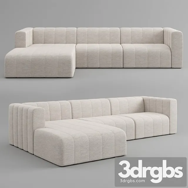 Artesanos langhasm sofa 2 3D Model Free