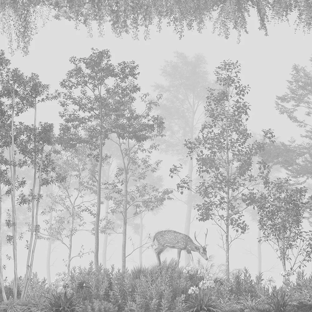 ArtFresco - Fawn in the forest monochrome 3D Model